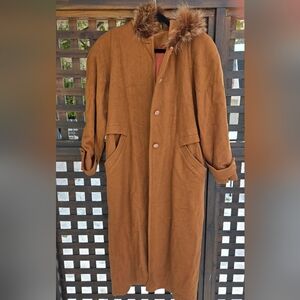 Vintage Wool Maxi Coat